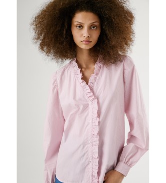 Pepe Jeans Blusa Pearlcy rosa