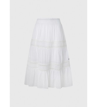 Pepe Jeans Pelia skirt white