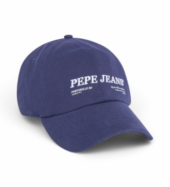 Pepe Jeans Czapka Peter niebieska