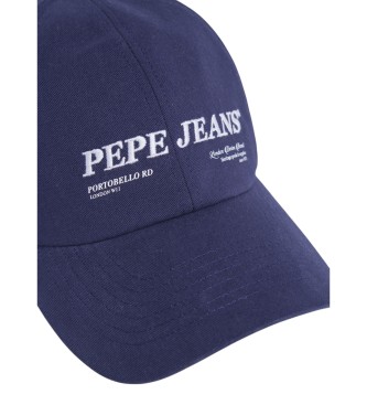 Pepe Jeans Czapka Peter niebieska