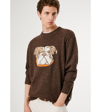 Pepe Jeans Camisola castanha Phelan