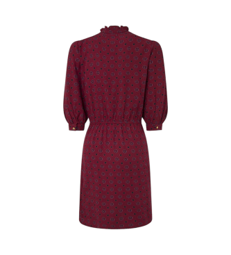 Pepe Jeans Picci dress maroon