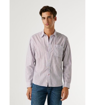 Pepe Jeans Pietro camicia bianca