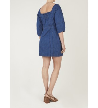 Pepe Jeans Niebieska sukienka Pip