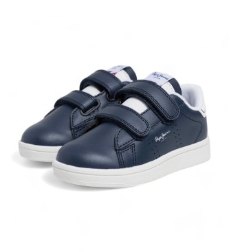 Pepe Jeans Scarpe da ginnastica in pelle Player Air Navy