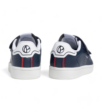 Pepe Jeans Scarpe da ginnastica in pelle Player Air Navy