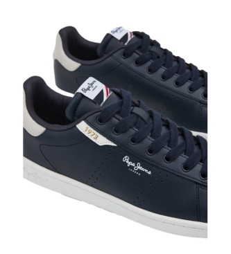 Pepe Jeans Sneaker Player Basic M in pelle blu navy