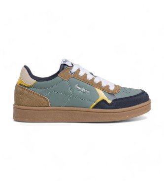 Pepe Jeans Player Classic B blaue Lederschuhe