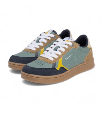 Pepe Jeans Zapatillas de piel Player Classic B azul