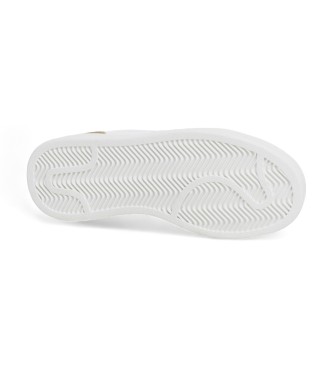 Pepe Jeans Zapatillas de piel Player Classic B blanco