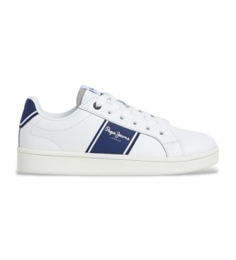 Pepe Jeans Sneakers bianche in pelle da college Player