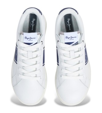 Pepe Jeans Sneakers bianche in pelle da college Player