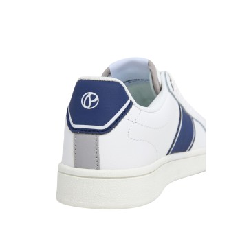 Pepe Jeans Sneakers bianche in pelle da college Player