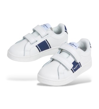 Pepe Jeans Sneakers bianche in pelle da college Player