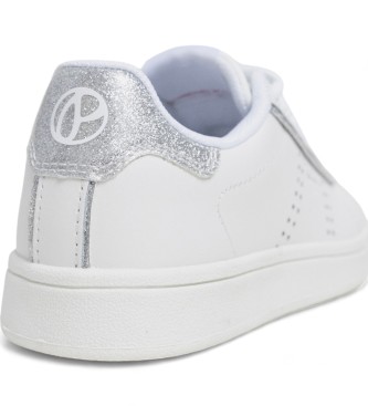 Pepe Jeans Player Glow Leather Sneakers white