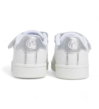 Pepe Jeans Zapatillas de piel Player Glow Gk blanco