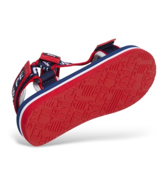 Pepe Jeans Pool Classic B marinbl trek sandaler med remmar