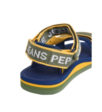 Pepe Jeans Pool Classic B grna sandaler med stringtng trek typ Pool Classic B