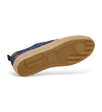 Pepe Jeans Port Lines navy leather shoes