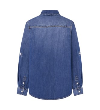 Pepe Jeans Camisa azul Portez