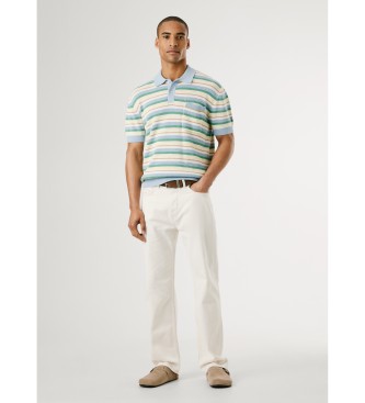 Pepe Jeans Zelena polo majica Preston Stripes