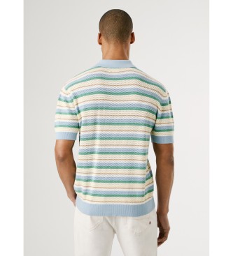 Pepe Jeans Zelena polo majica Preston Stripes
