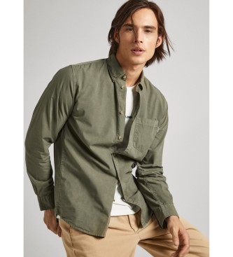 Pepe Jeans Camisa Prince verde