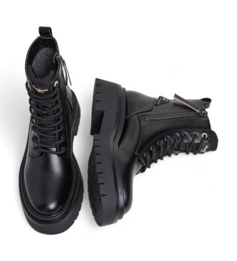 Pepe Jeans Bottines Queen Handler noires