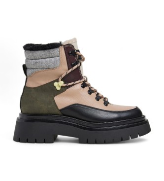 Pepe Jeans Bottines beiges Queen Mix