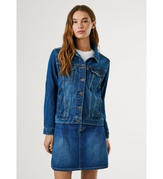 Pepe Jeans Regularna kurtka niebieska