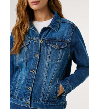 Pepe Jeans Regularna kurtka niebieska