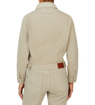 Pepe Jeans Chaqueta regular beige