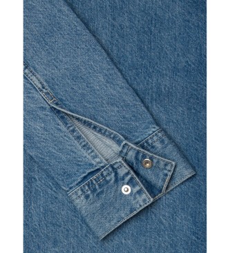 Pepe Jeans Normaal overhemd blauw