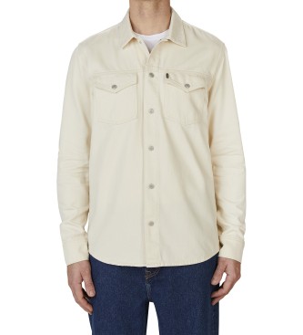 Pepe Jeans Regular overshit white ecru shirt