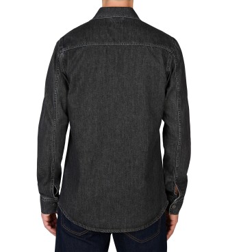 Pepe Jeans Camisa Regular Overshirt preto