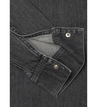 Pepe Jeans Hemd Regular berhemd schwarz