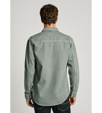 Pepe Jeans Surchemise rgulire verte