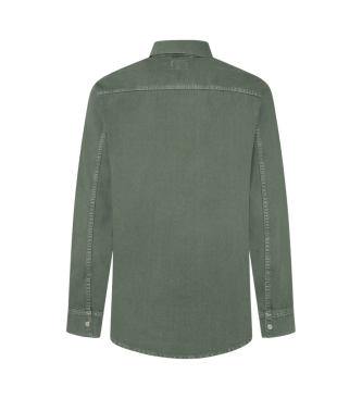 Pepe Jeans Camisa Regular Overshirt verde