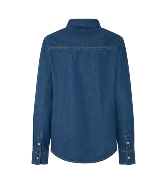 Pepe Jeans Chemise rgulire bleue