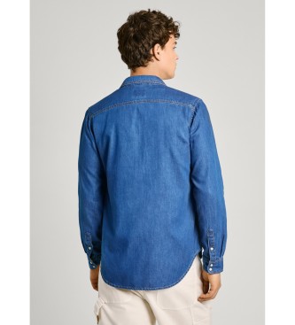 Pepe Jeans Regular Shirt blue