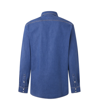 Pepe Jeans Regular Shirt blau