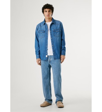 Pepe Jeans Regular Skjorta bl
