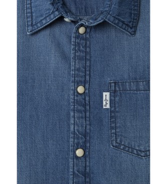 Pepe Jeans Koszula regular Portez czarna