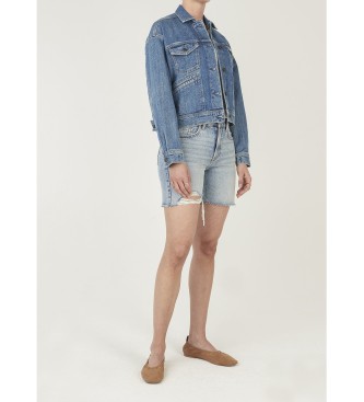 Pepe Jeans Short Regular Mary azul claro