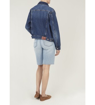 Pepe Jeans Bermuda Relaxed Lexa azul