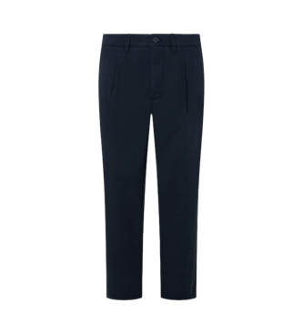 Pepe Jeans Relaxed navy chino trousers