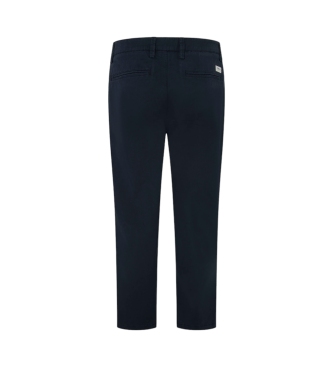 Pepe Jeans Relaxed navy chino trousers