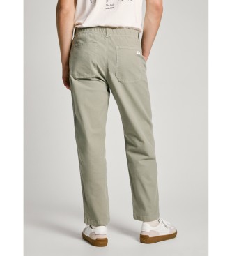 Pepe Jeans Pantaloni comfort rilassati verdi