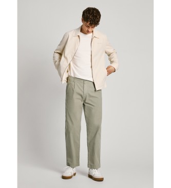 Pepe Jeans Relaxed Comfort Trousers green