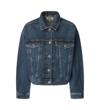 Pepe Jeans Relaxed jack blauw